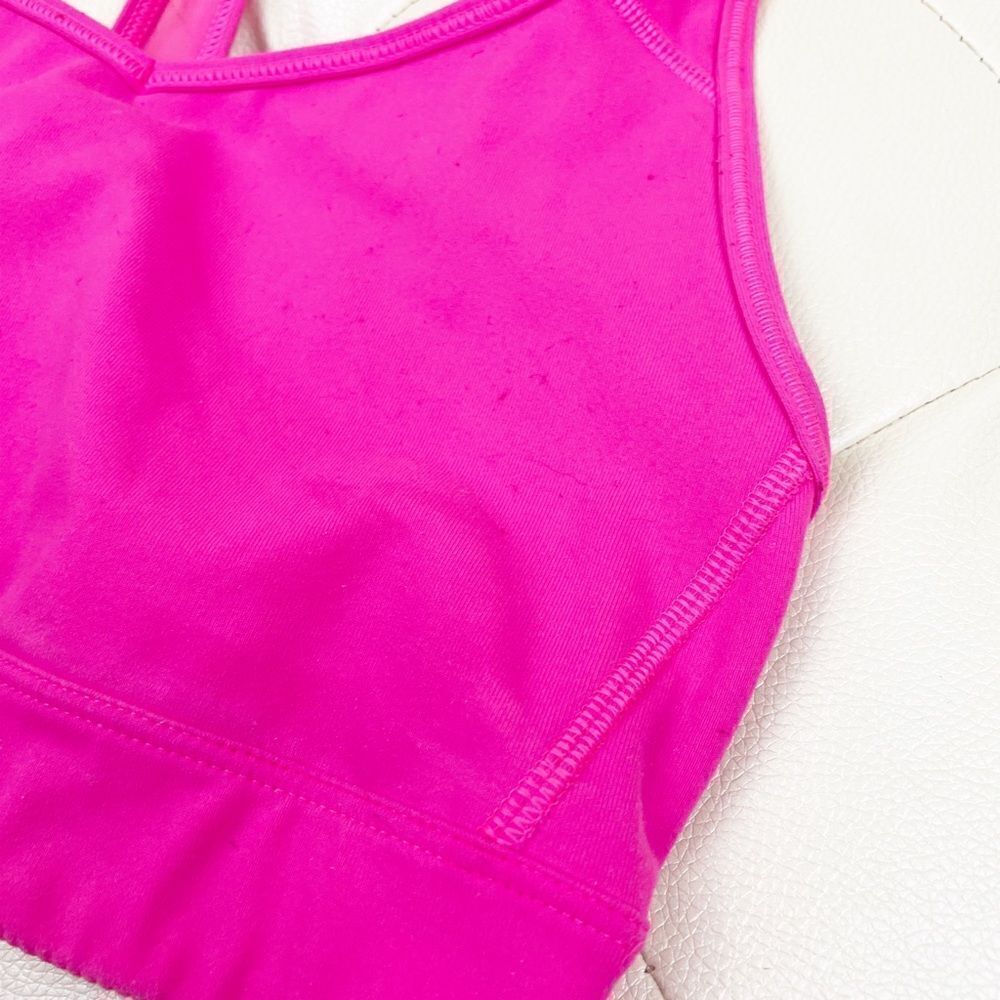 BUY 1 GET 1 FREE VS hot pink sports bra small - Picture 3 of 14